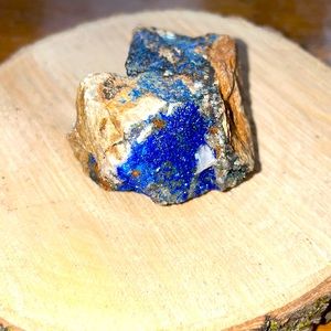 Raw Azurite